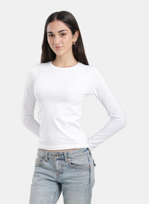 Microfiber Long Sleeve Top